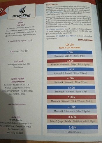 TYT Sayısal Gün Gün Kamp Seti - Görsel 2