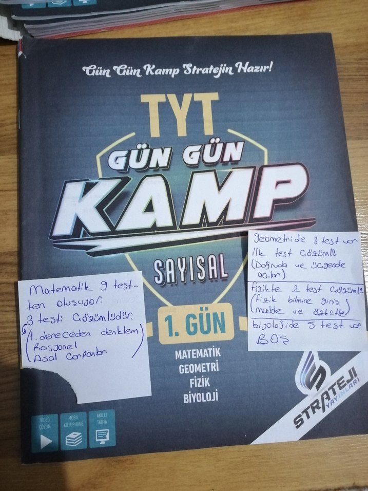 TYT Sayısal Gün Gün Kamp Seti - Görsel 4