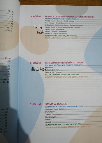Miray Ayt Matematik Soru Bankası - Görsel 3