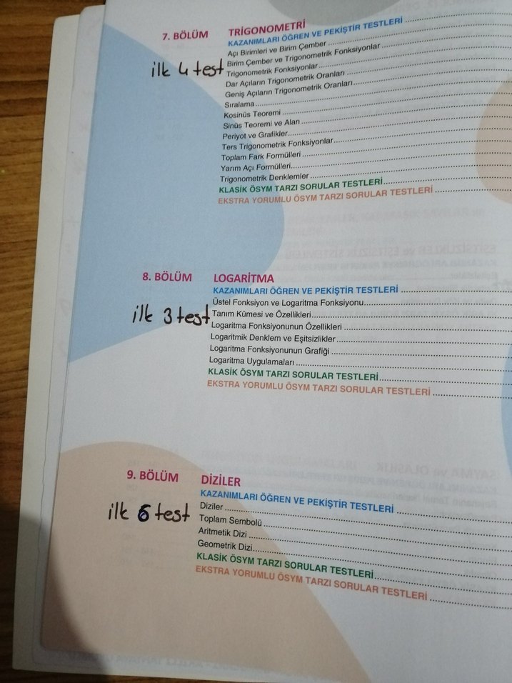 Miray Ayt Matematik Soru Bankası - Görsel 4