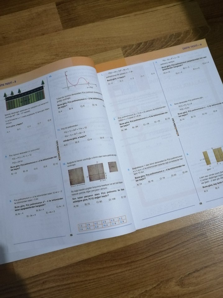 Matematiğin İlacı AYT Soru Bankası - Görsel 2
