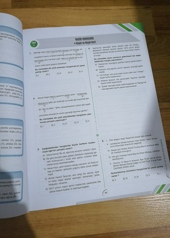 Bilgi sarmal dil bilgisi soru bankası - Görsel 3