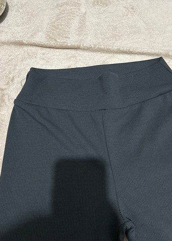 Gri Kadın Spor Tayt - Görsel 2