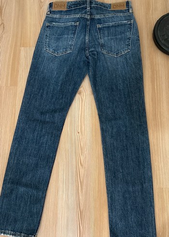 Düğmeli Lacivert Pantolon - Görsel 3