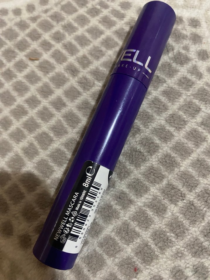 Parlak Mor Hacim Maskarası Newwel marka sıfır ambalajlı ürün - Görsel 3