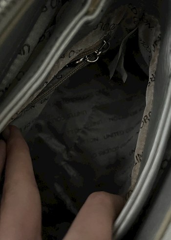 United Colors of Benetton Beyaz Çapraz Çanta - Görsel 9