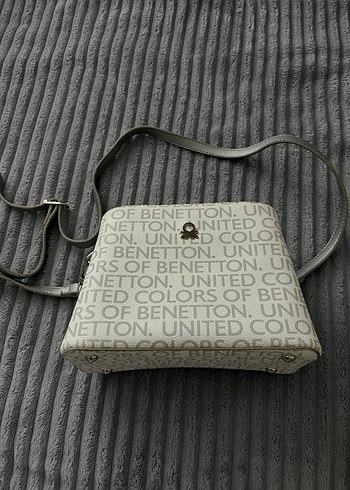 United Colors of Benetton Beyaz Çapraz Çanta - Görsel 10