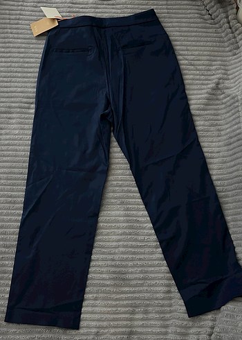 Vuu marka Kadın Lacivert Normal Boy Kumaş Pantolon - Görsel 2