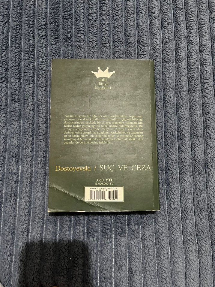 Dostoyevski - Suç ve Ceza Romanı - Görsel 3