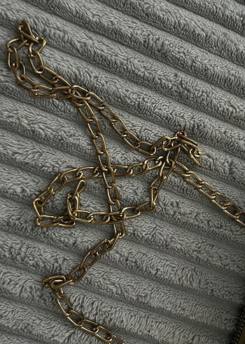 Armine Bej Zincir Detaylı Deri Kadın Çapraz Çanta - Görsel 7