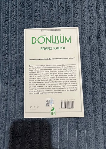 Franz Kafka - Dönüşüm Romanı - Görsel 3