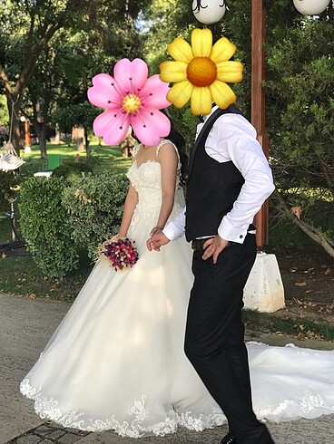 Aysira üç boyutlu gelinlik