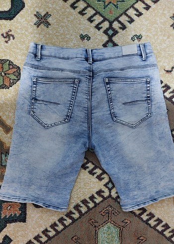 DENIM DAY Kadın Mini Denim Şort - Görsel 3