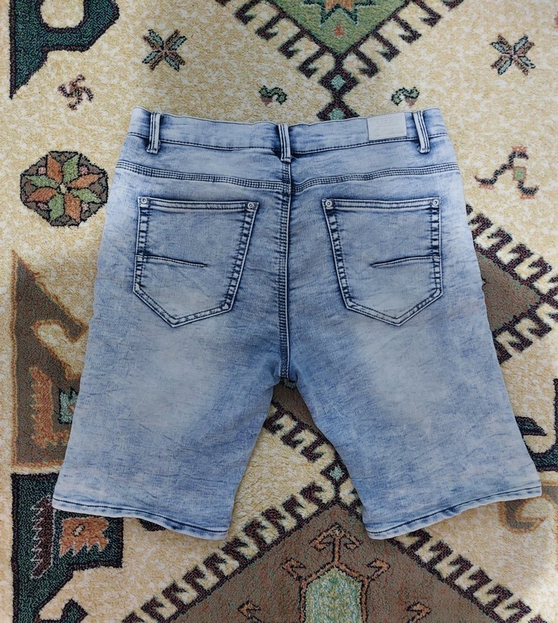 DENIM DAY Kadın Mini Denim Şort - Görsel 3