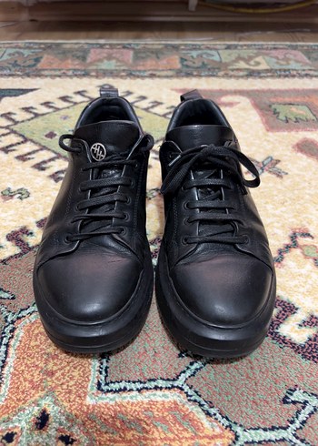 Hotiç Hotic Siyah Deri Sneaker