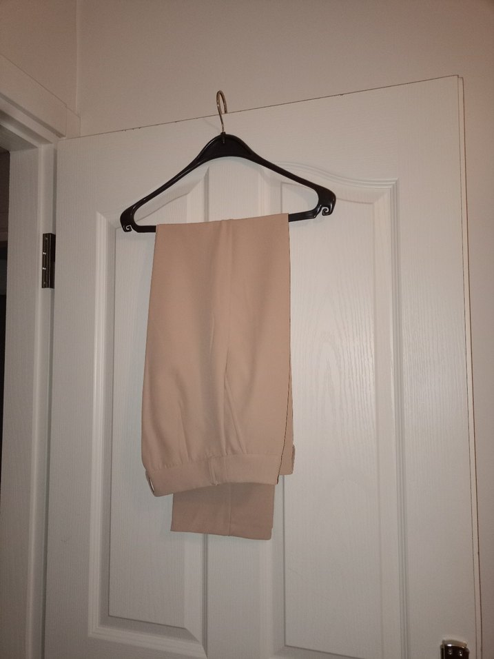 Bej Kadın 3lü Yelekli takım - Görsel 2