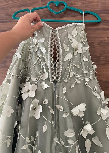 Su Yeşili Elbise - Görsel 4