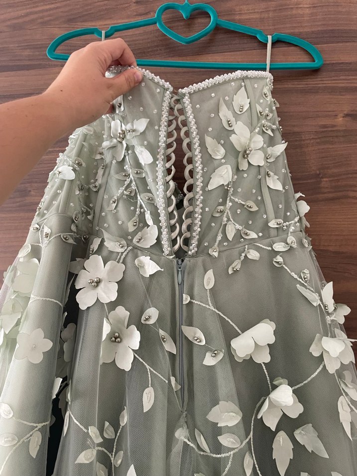 Su Yeşili Elbise - Görsel 4