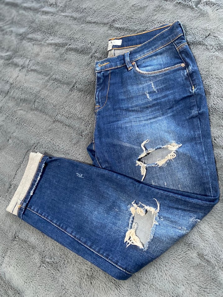 IPEKYOL Koyu Mavi Denim Jean — görsel 3/6