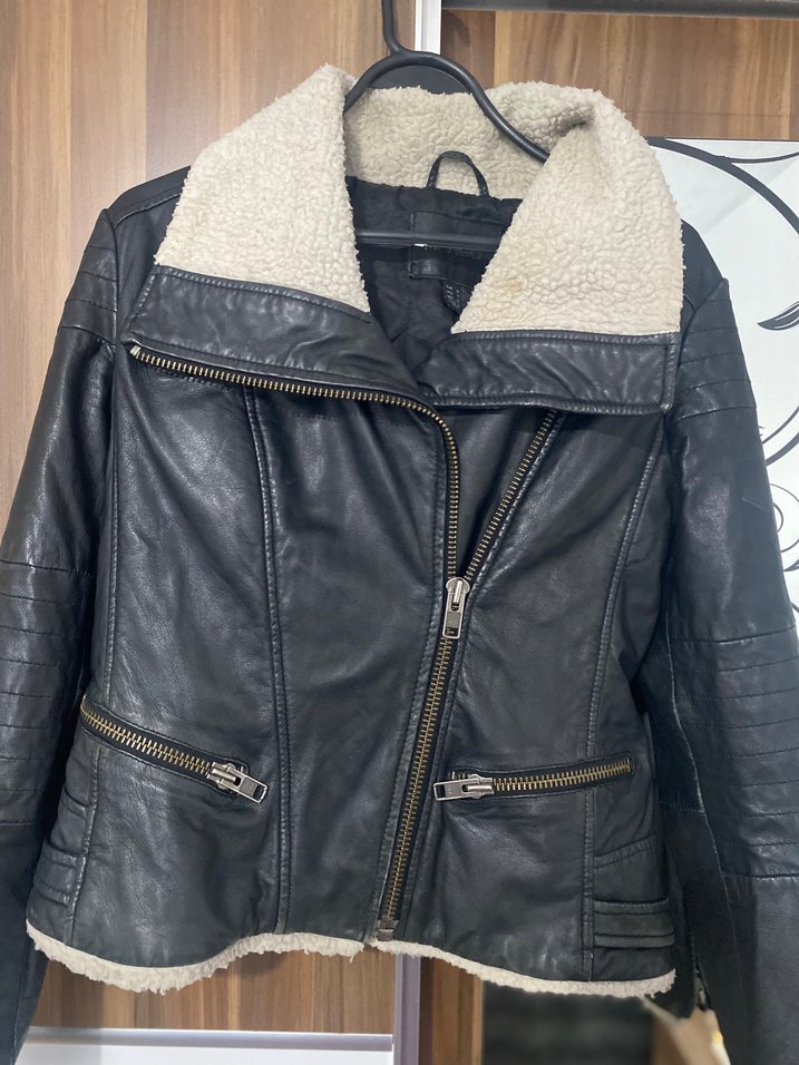 MANGO Siyah Peluş Astarlı Şıklık — görsel 2/7
