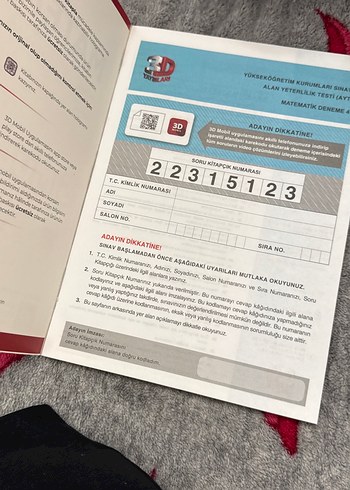 AYT Matematik Simülasyon Denemeleri 10 tane deneme - Görsel 2