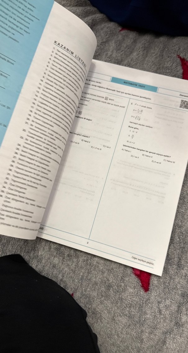 AYT Matematik Simülasyon Denemeleri 10 tane deneme - Görsel 3