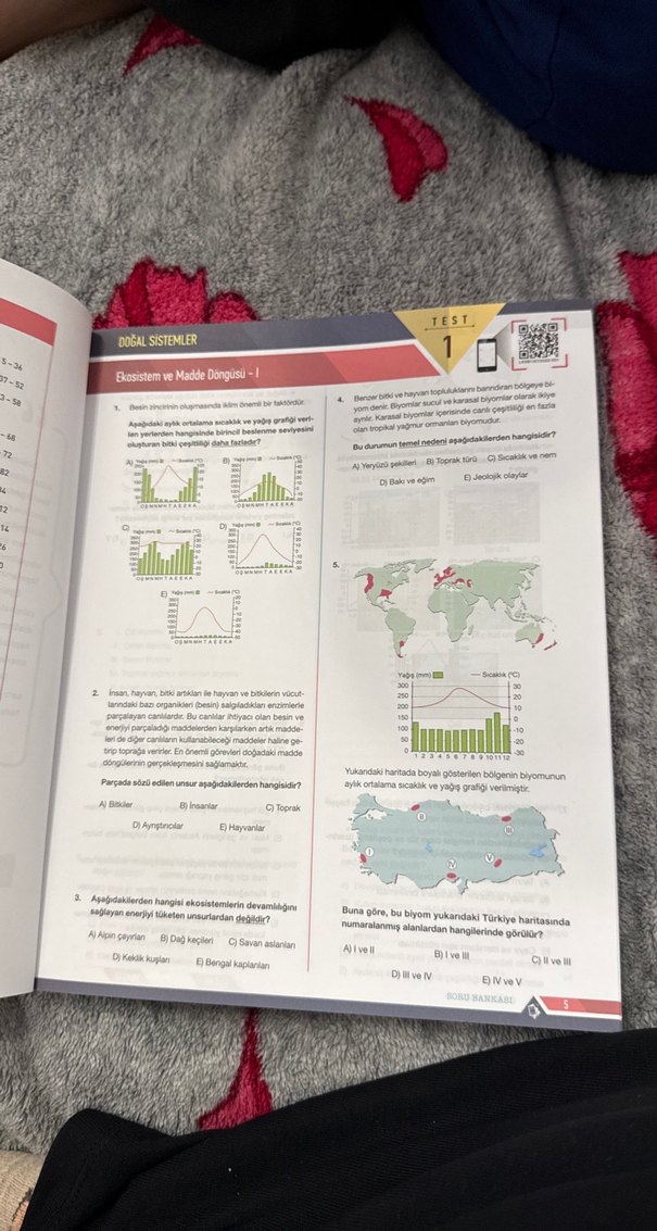 AYT Coğrafya Soru Bankası Limit Kurumsal - Görsel 3