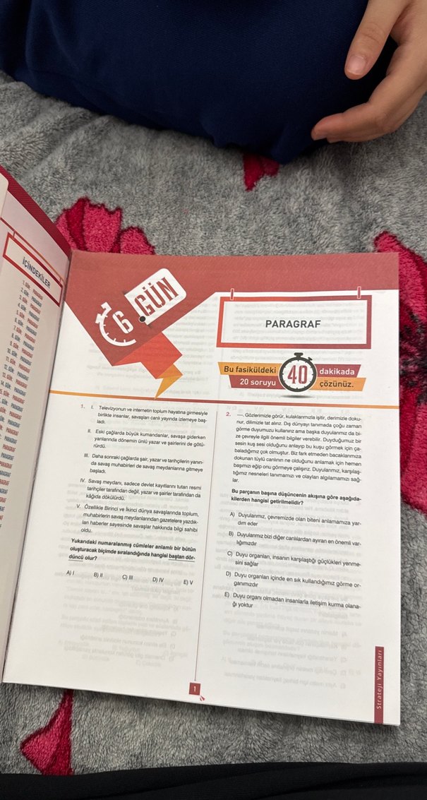 Strateji  yayınları paragraf kitabı kullanılmadı - Görsel 2