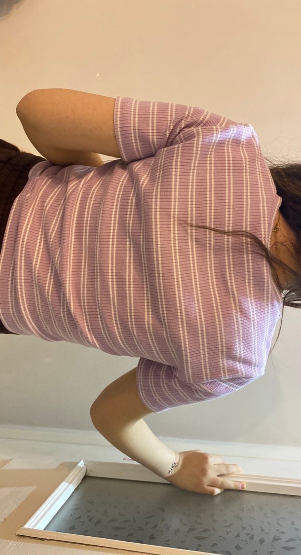 Lcw çizgili tişört - Görsel 2