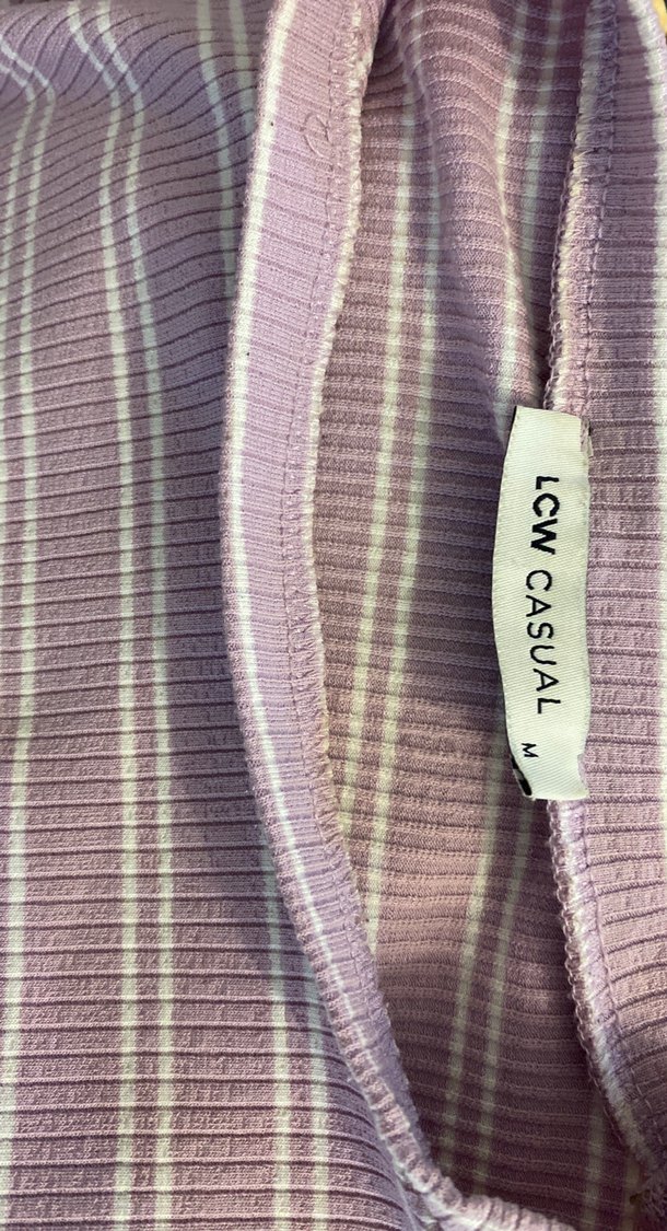 Lcw çizgili tişört - Görsel 3