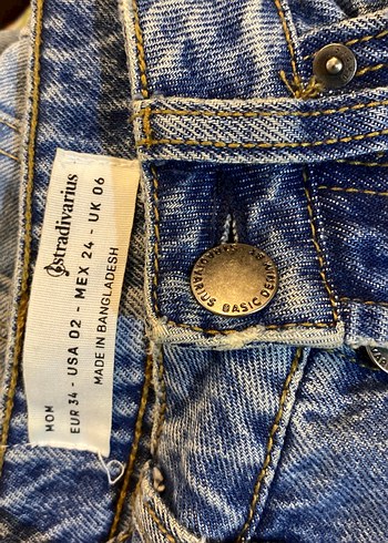 Stradivarius Yırtık Jean - Görsel 3