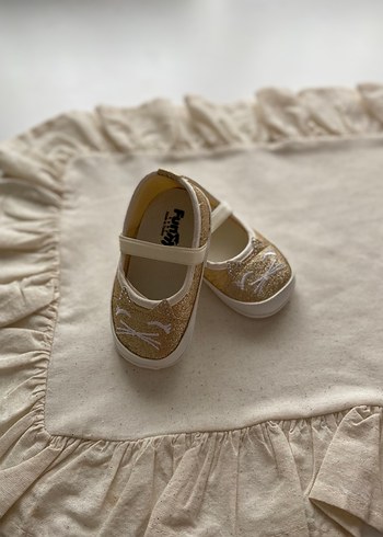 19 Numara Simli Kedi Desenli Bebe Ayakkabısı - Görsel 2