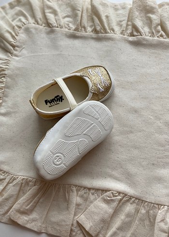 19 Numara Simli Kedi Desenli Bebe Ayakkabısı - Görsel 3