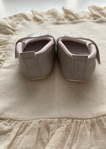 Gri Kız Çocuk Babet Ayakkabı - Görsel 3