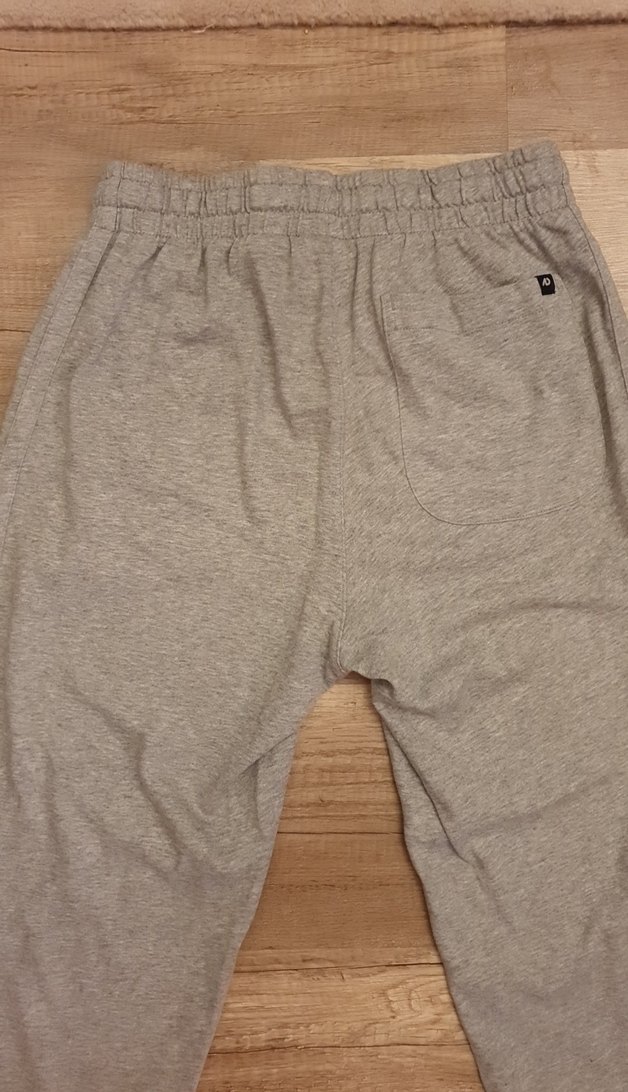 Gri Unisex Spor Pantolon/Eşofman - Görsel 3