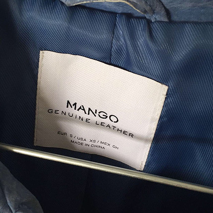 Mango süet ceket