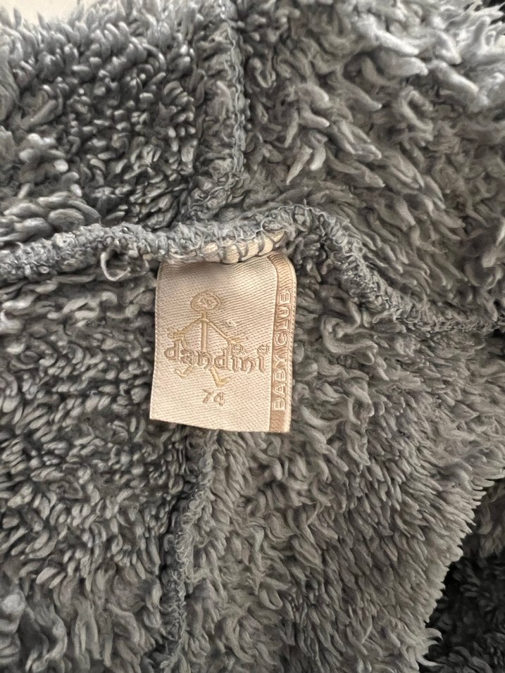 Gri Kürklü Bebek Tulumu - Görsel 2