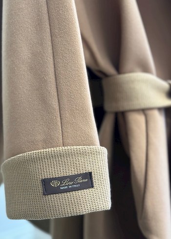 Loro Piana Camel Kaşmir Kadın Kaban - Görsel 2