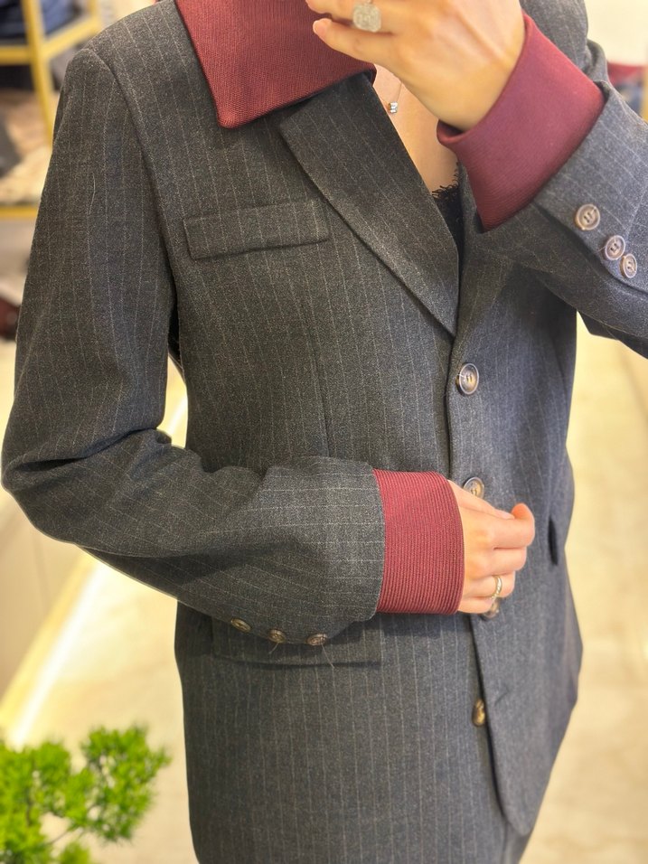 Miu Miu Blazer Takım - Görsel 4