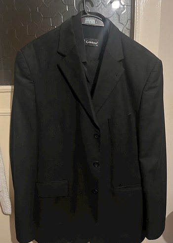 Diğer Siyah Klasik Erkek Blazer Ceket Takim