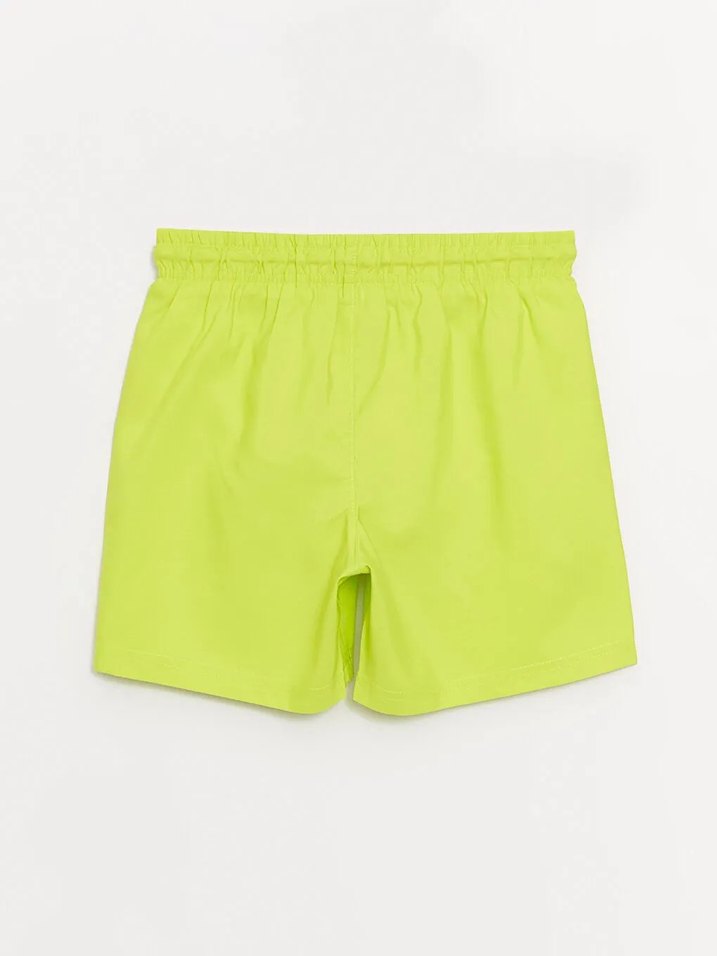 LCW Kids Yeşil Hızlı Kuruyan Uv Korumalı Erkek Çocuk Deniz Şortu - Görsel 3