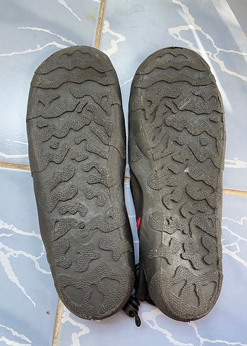 Erkek Kırmızı Lastik Plaj Ayakkabısı - Görsel 4