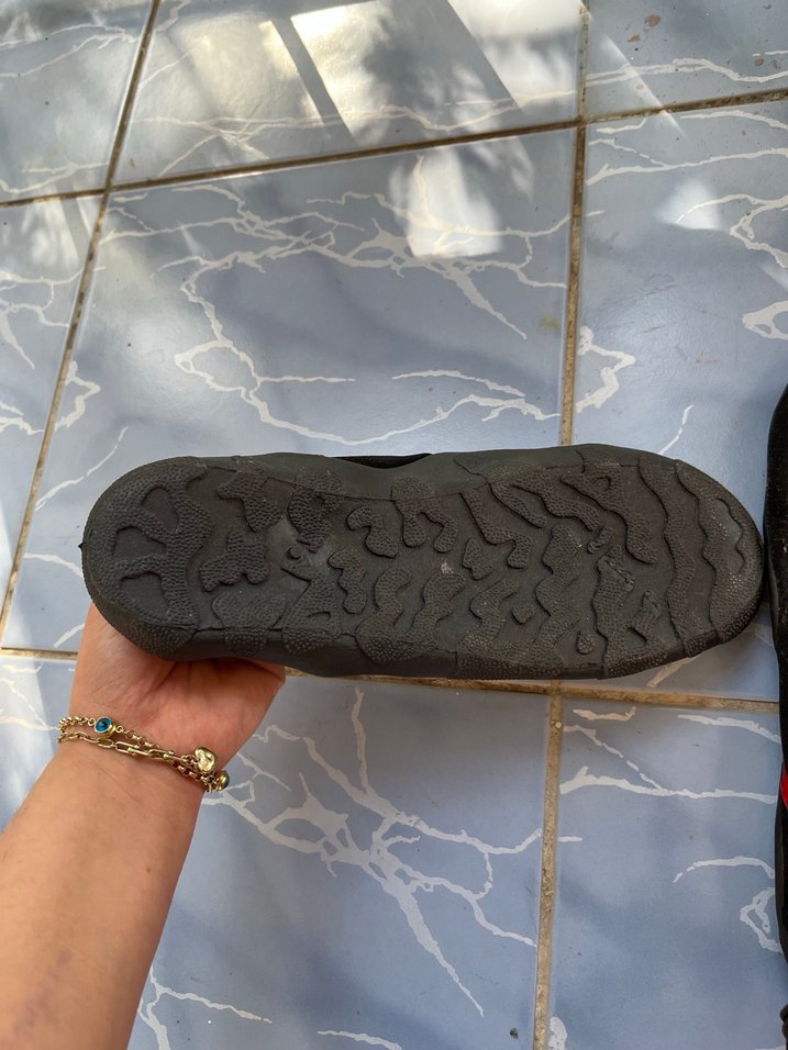 Erkek Kırmızı Lastik Plaj Ayakkabısı - Görsel 3