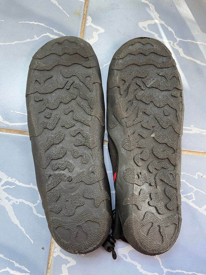 Erkek Kırmızı Lastik Plaj Ayakkabısı - Görsel 4