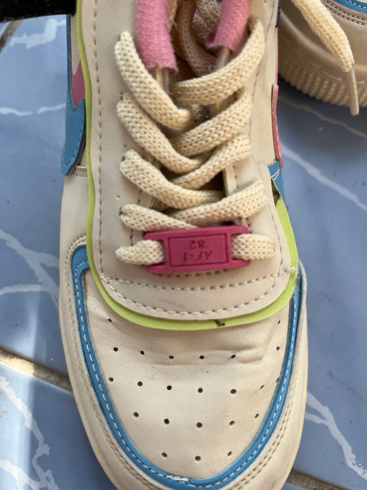 Renkli Bağcıklı ve Cırtlı Kadın Spor Ayakkabı - Görsel 5