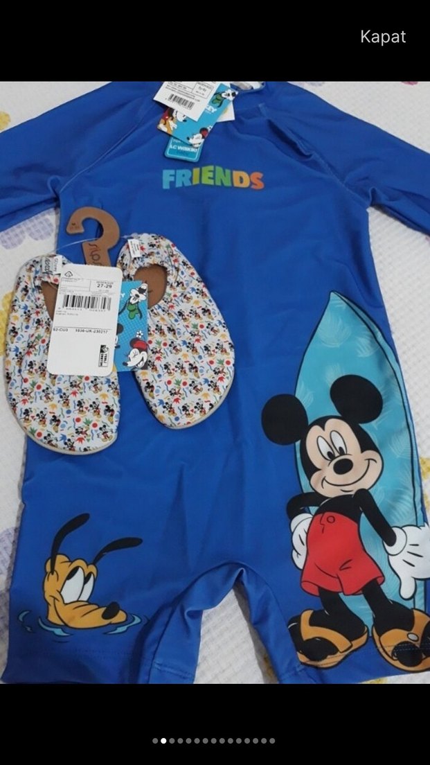 Erkek Çocuk Mayo ve Slipstop - Görsel 2