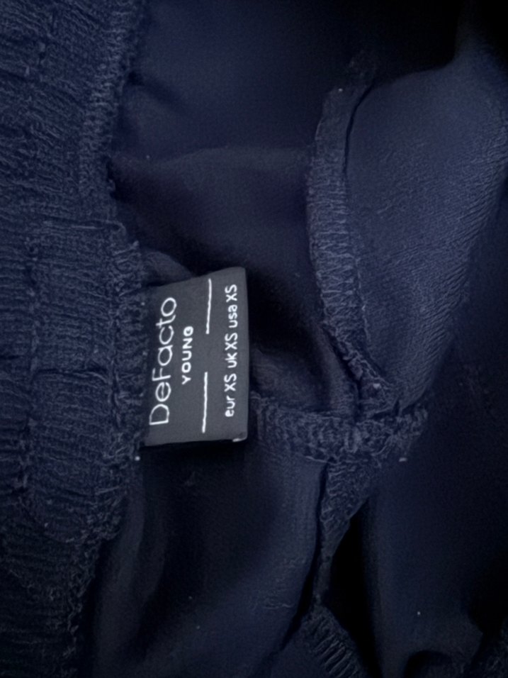 Siyah Fermuarlı Erkek Mini Şort - Görsel 2