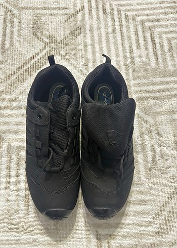 Erkek Siyah Bağcıklı Goth Outdoor Ayakkabı - Görsel 4