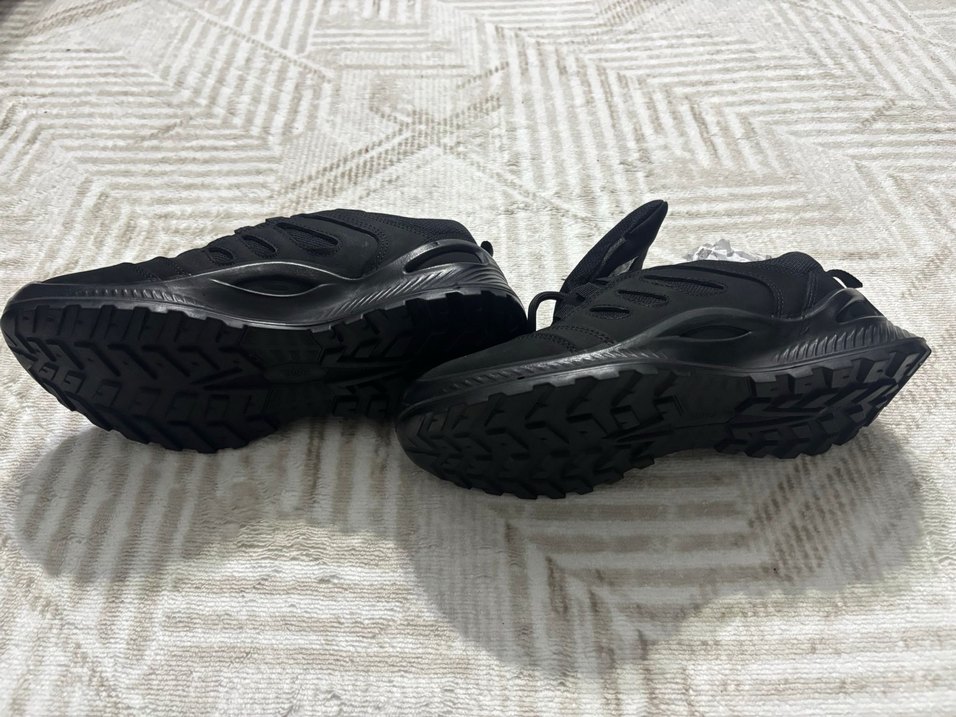 Erkek Siyah Bağcıklı Goth Outdoor Ayakkabı - Görsel 3