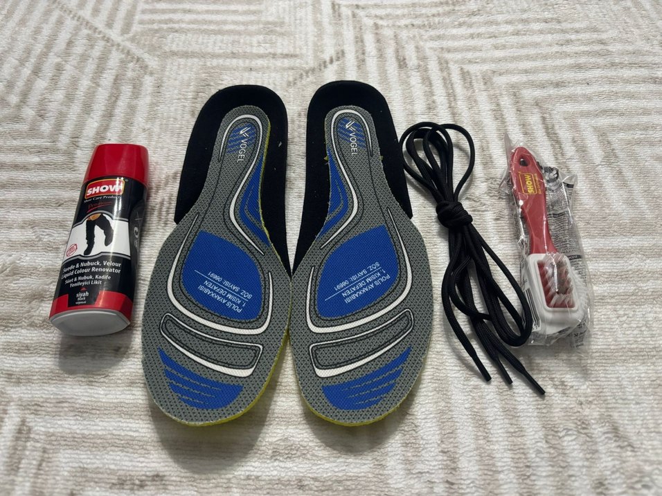 Erkek Siyah Bağcıklı Goth Outdoor Ayakkabı - Görsel 5